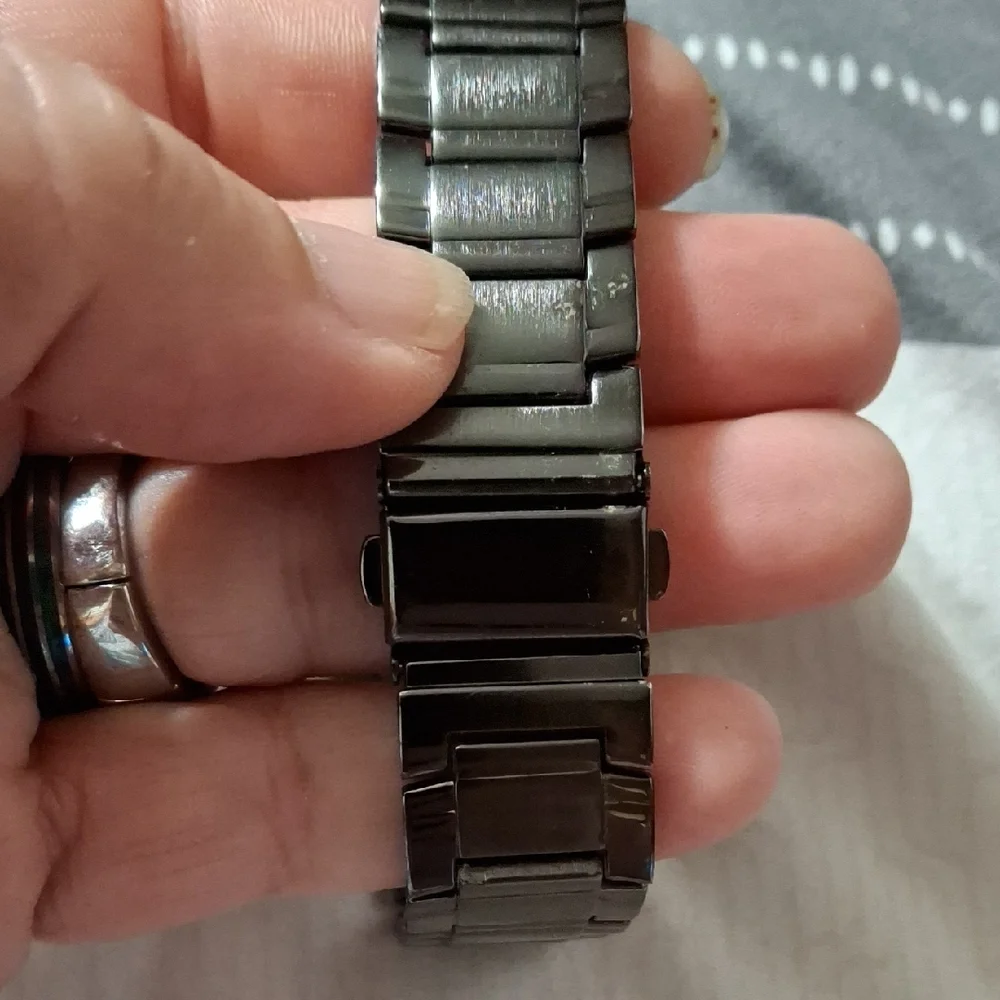 Silver Chronograph Men's Watch
